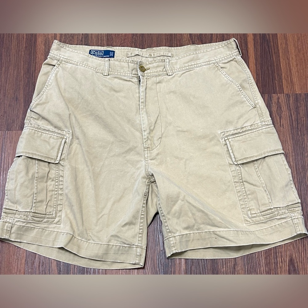 Polo Ralph Lauren Mens Size 38 Cargo Shorts Classic Polo 67 Chino Shorts